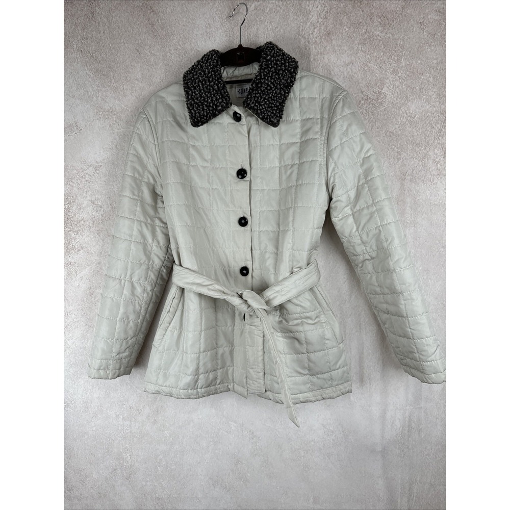 Complement‎ Quilted Jacket Women's Small Belted Weekend Pheasant Prairie Boho